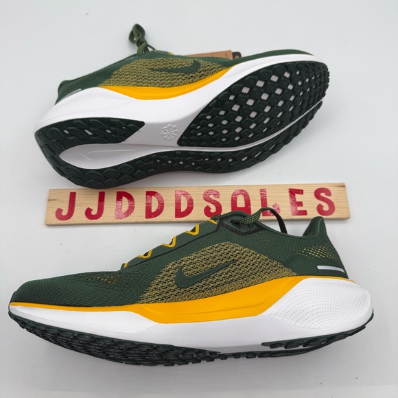 Nike Air Zoom Pegasus 41 NFL Green Bay Packers Shoes FZ5090-300 Men’s Sz 8